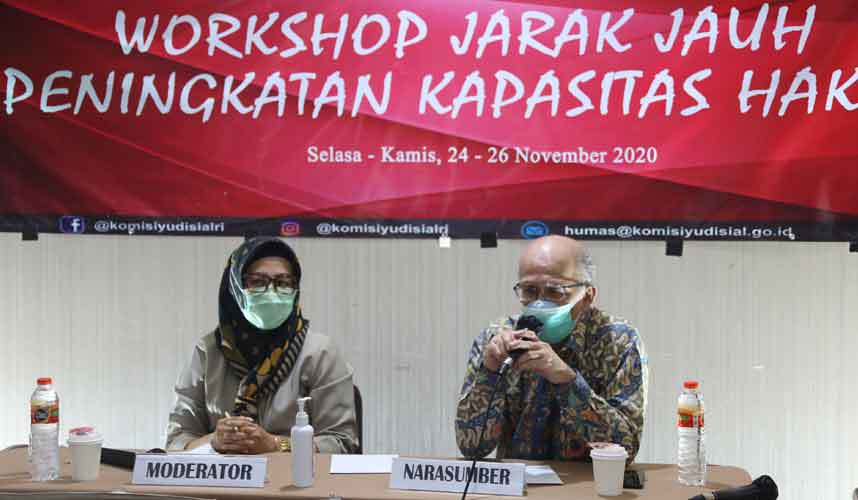 Hakim Peserta Workshop Jarak Jauh Diajari K.I.A.T. Memutus