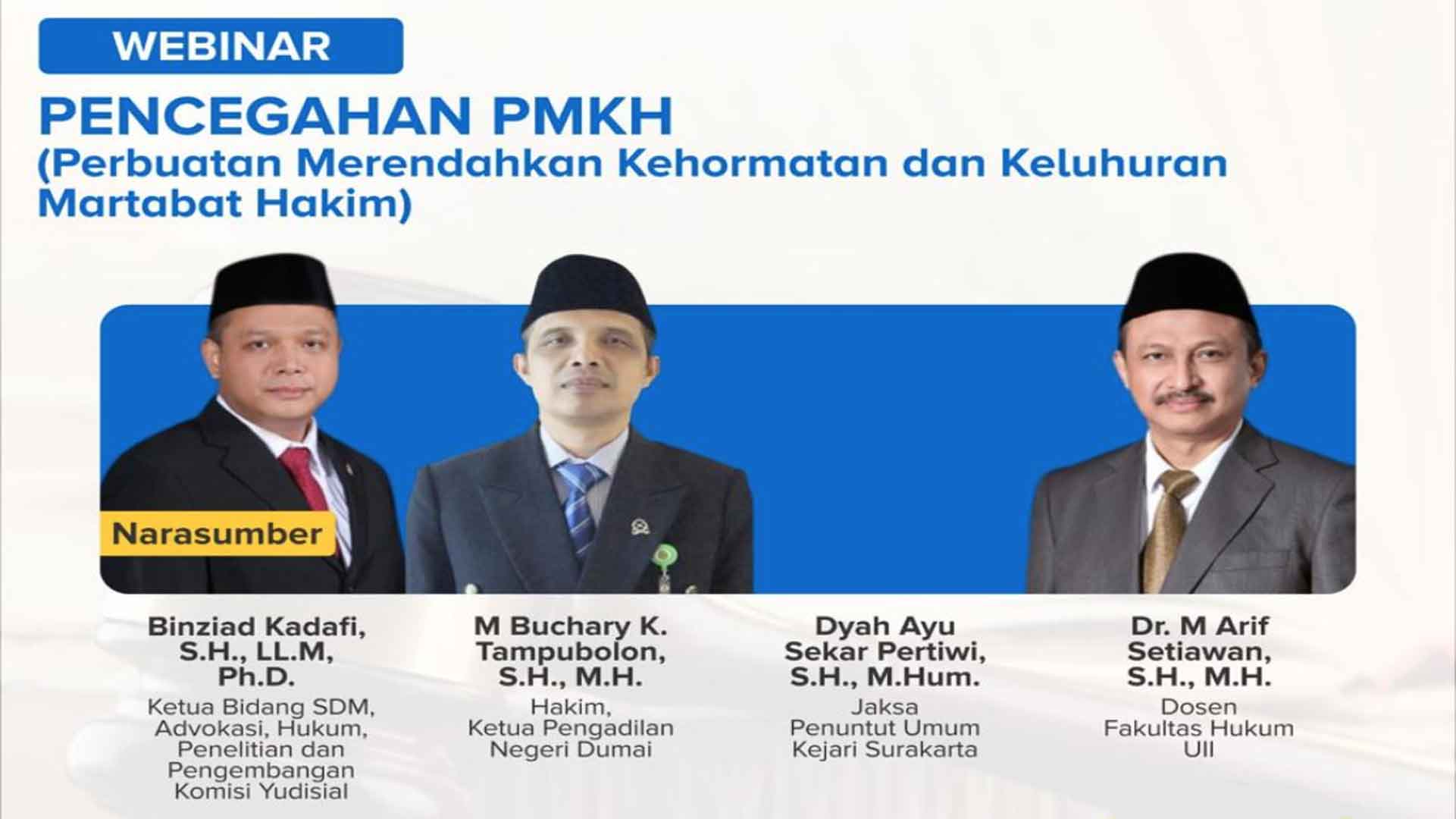 Menjaga Kehormatan Hakim Harus Menjadi Prioritas Menjaga Kehormatan Hakim Harus Menjadi Prioritas