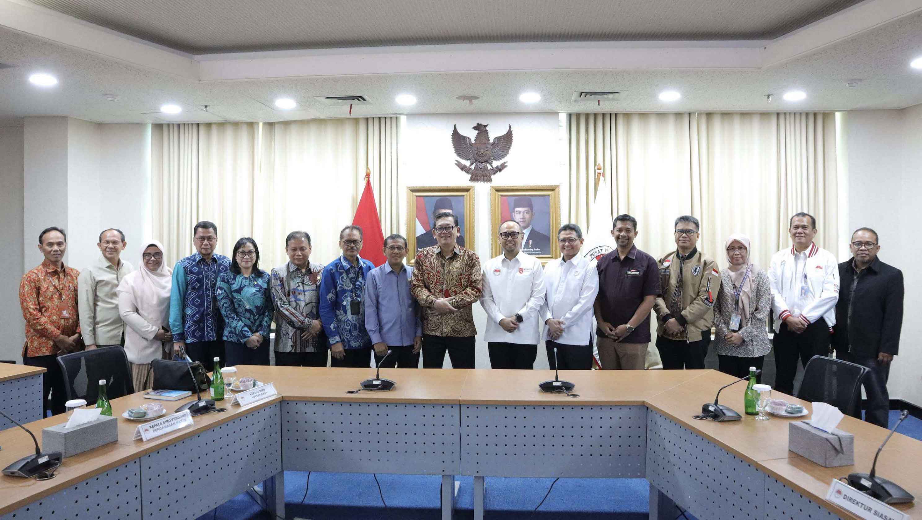 KY Sambangi PPATK Bahas Pertukaran Data Transaksi Keuangan Calon Hakim Agung