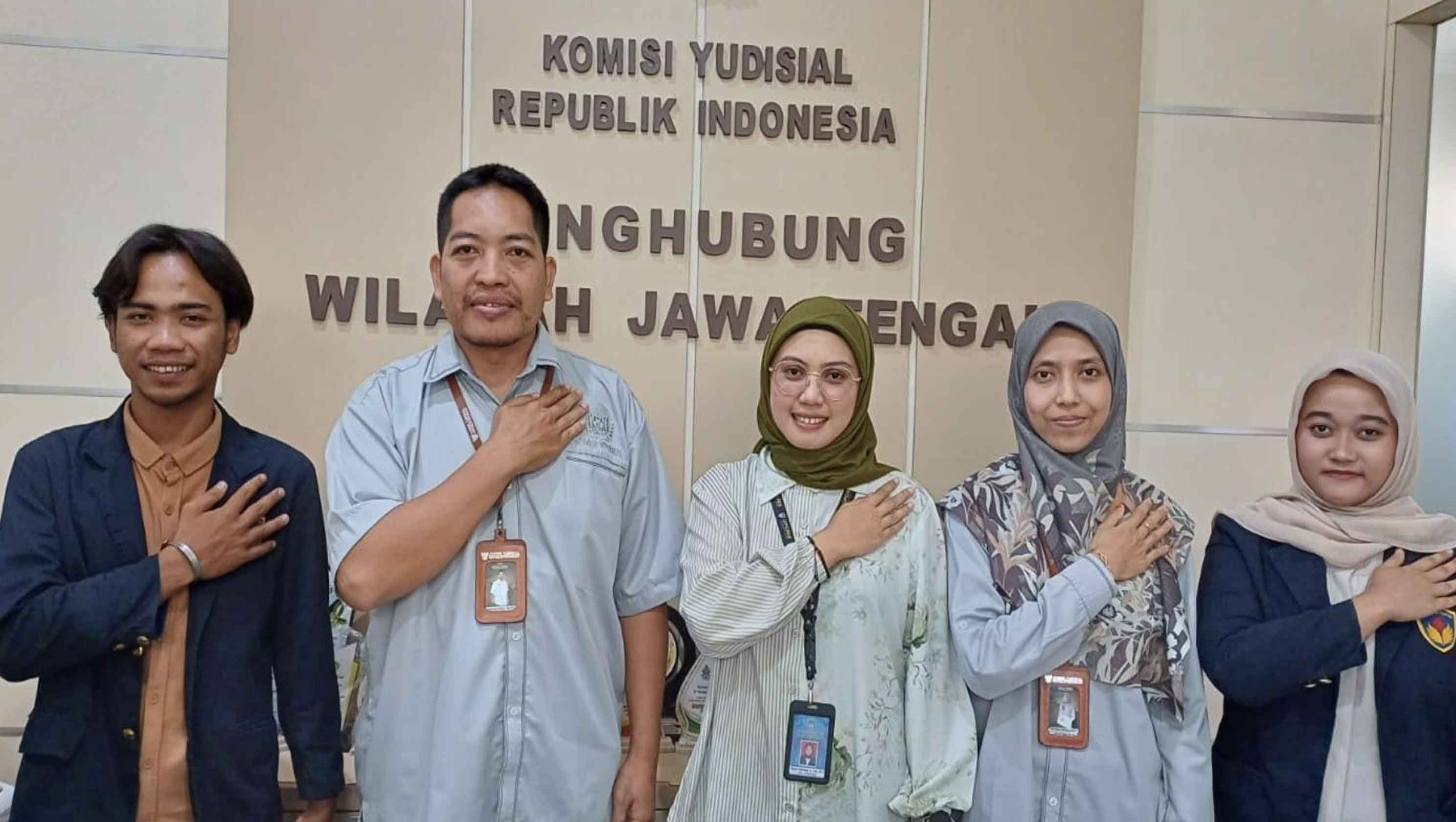 Penghubung KY Jateng dan FH UPGRIS Semarang Bahas Peluang Kerja Sama