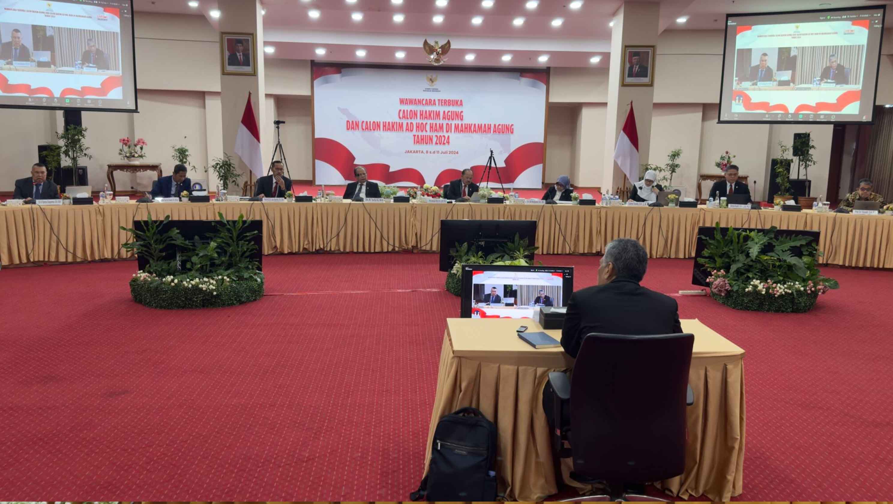 KY Mulai Wawancara 19 Calon Hakim Agung dan 3 Calon Hakim ad hoc HAM di MA Tahun 2024