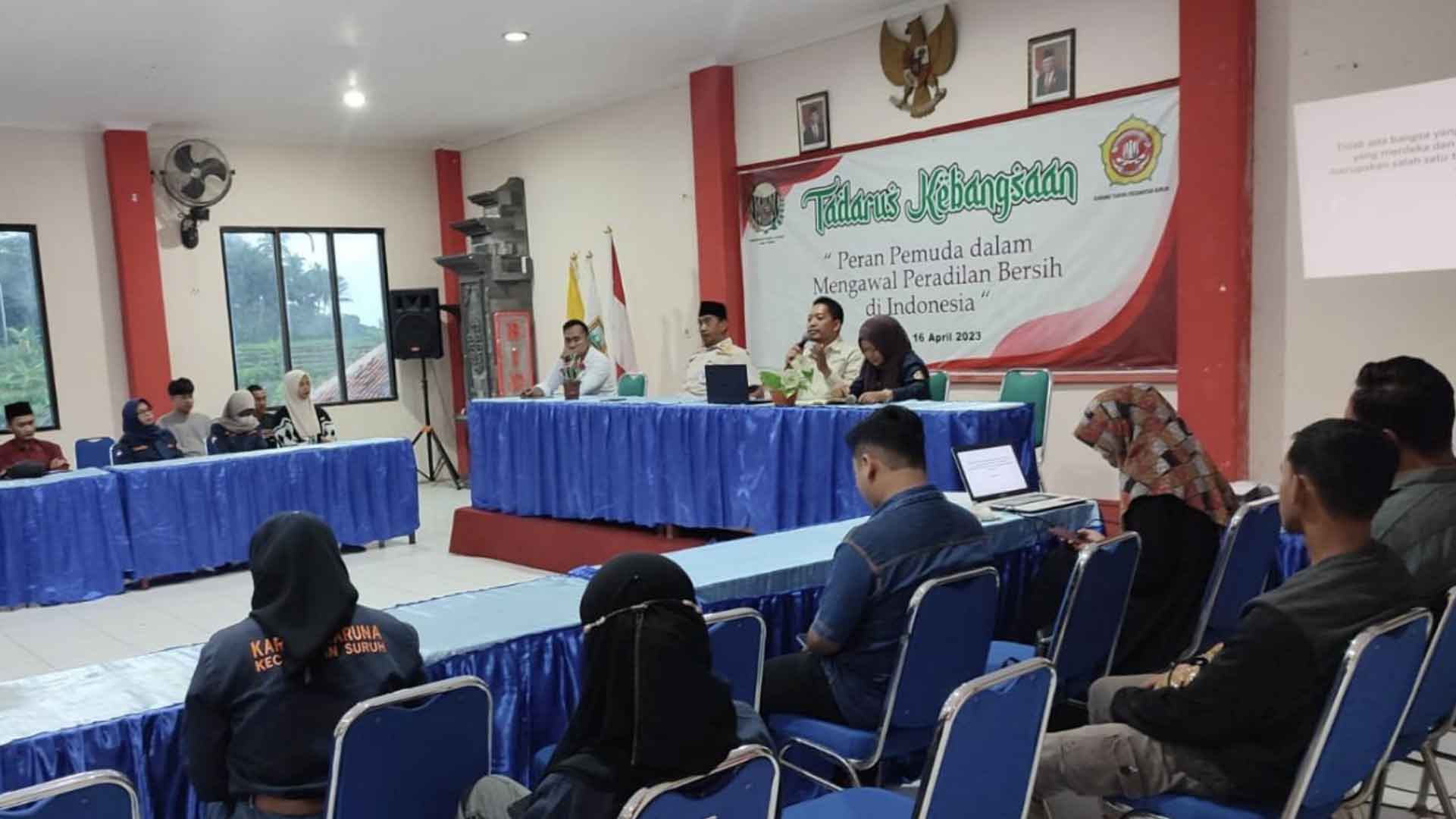 Penghubung KY Jateng Gelar Tadarus Kebangsaan Bersama Karang Taruna Kecamatan Suruh