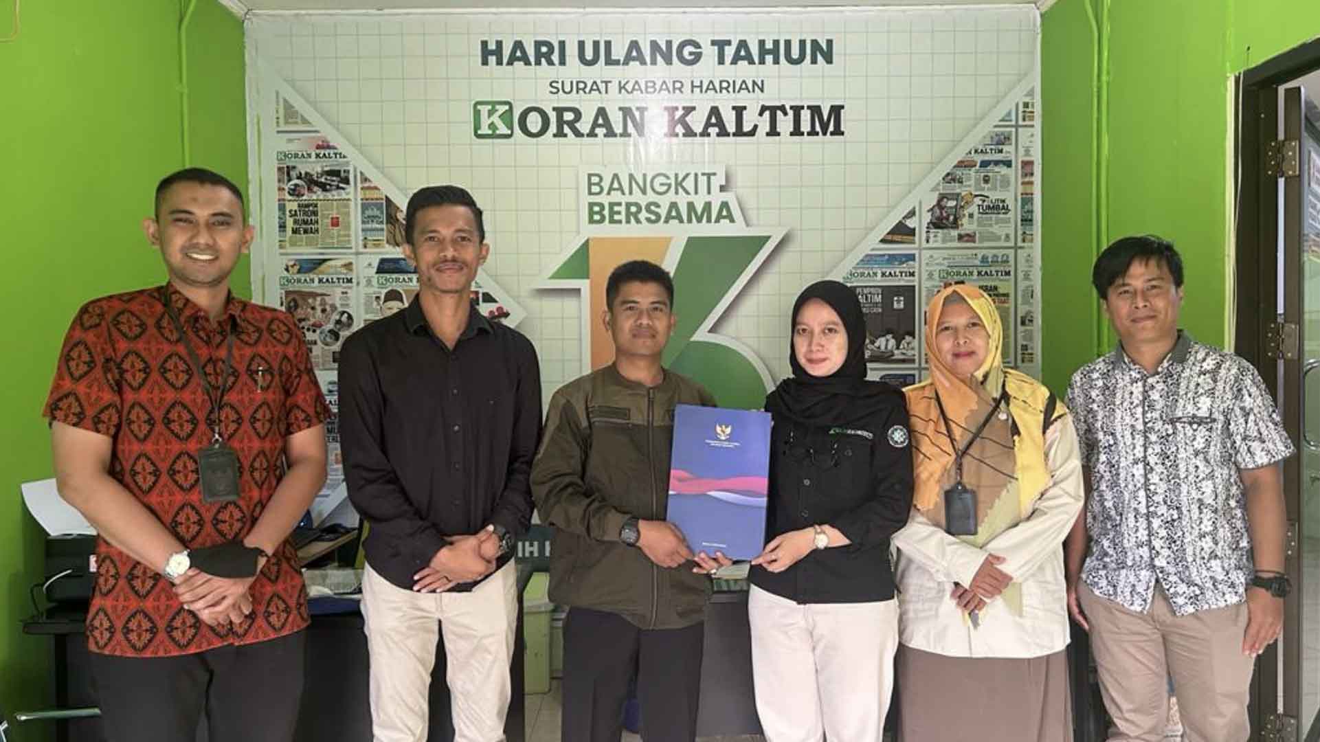 Perkuat Sinergi Media Lokal, Penghubung KY Kaltim Kunjungi Koran Kaltim