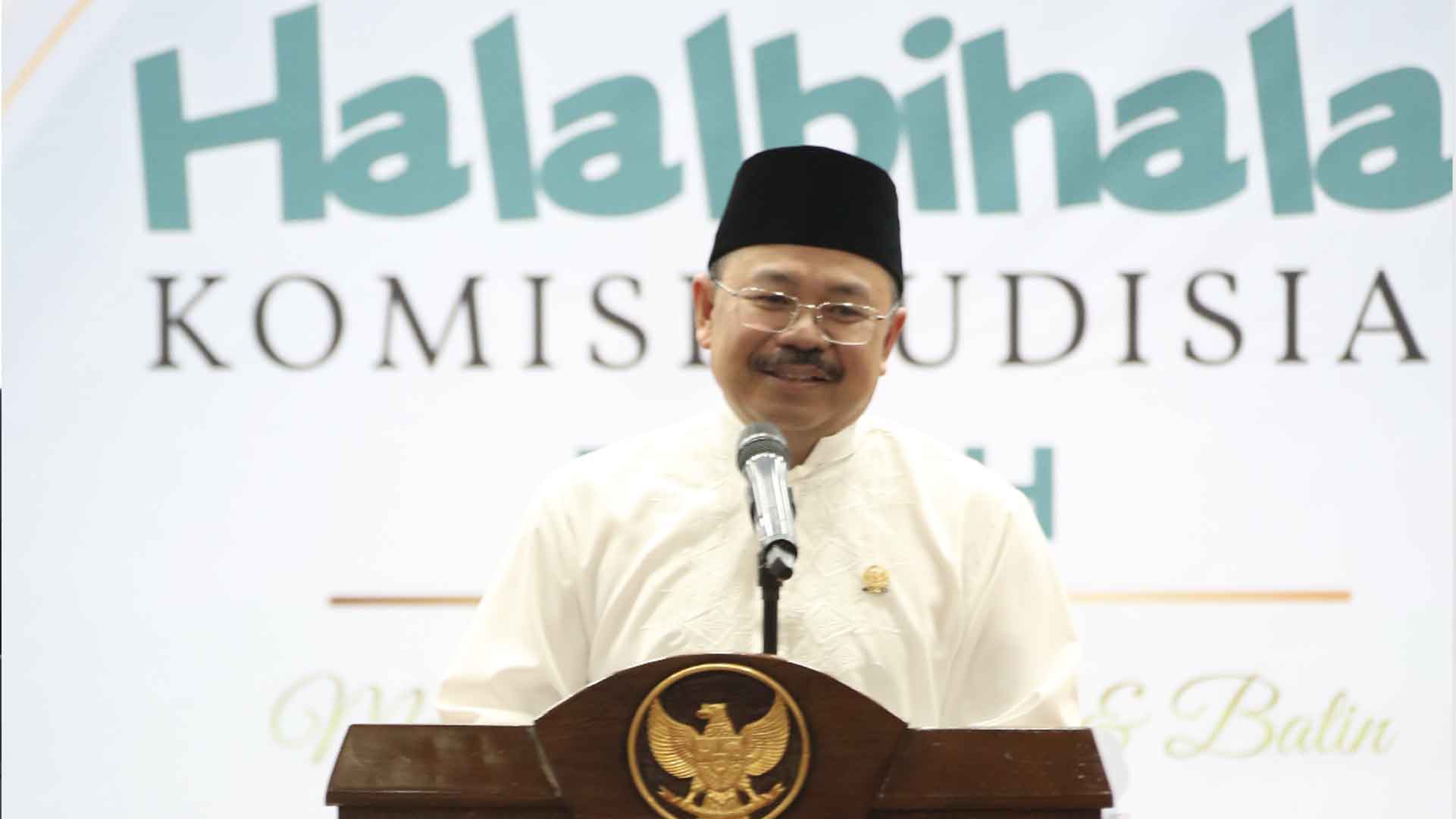 Gelar Halalbihalal, Ketua KY Tekankan Kebersamaan