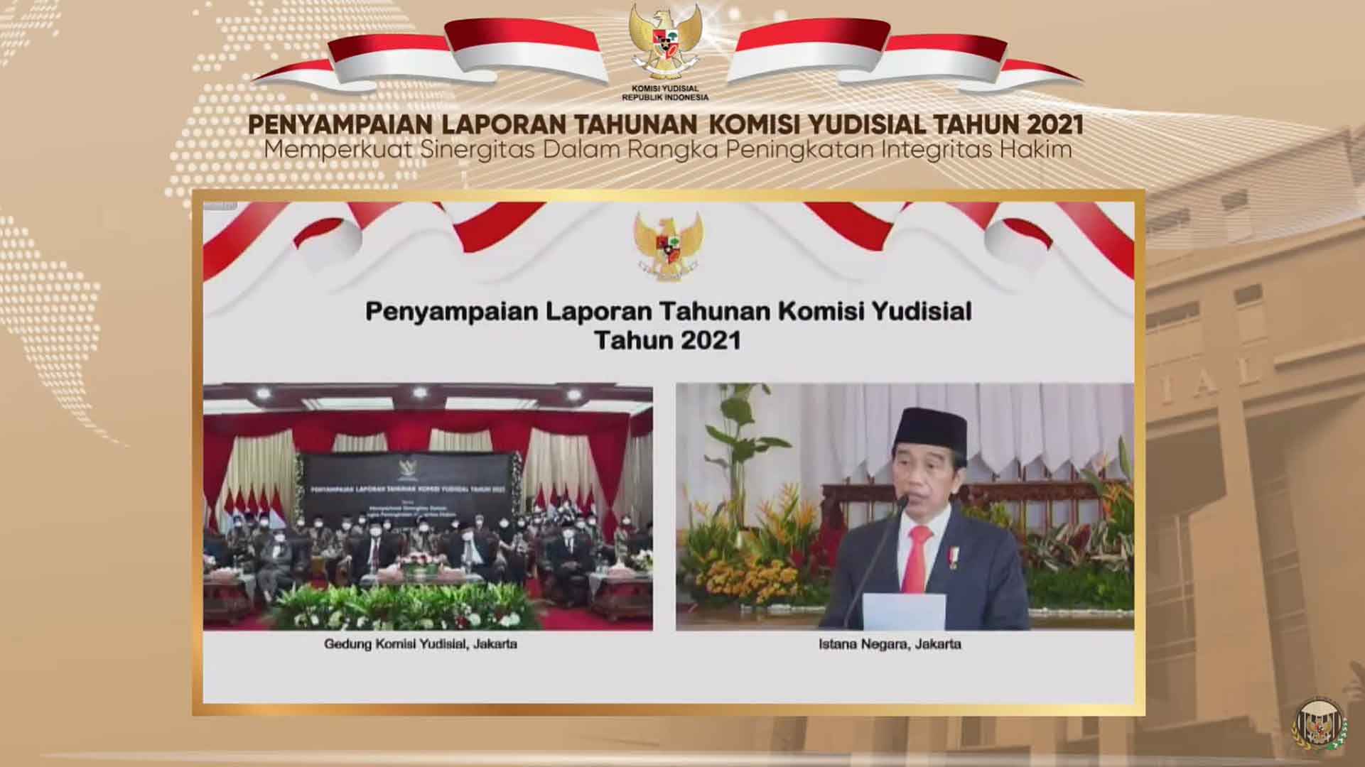 KY Gelar Penyampaian Laporan Tahunan Tahun 2021