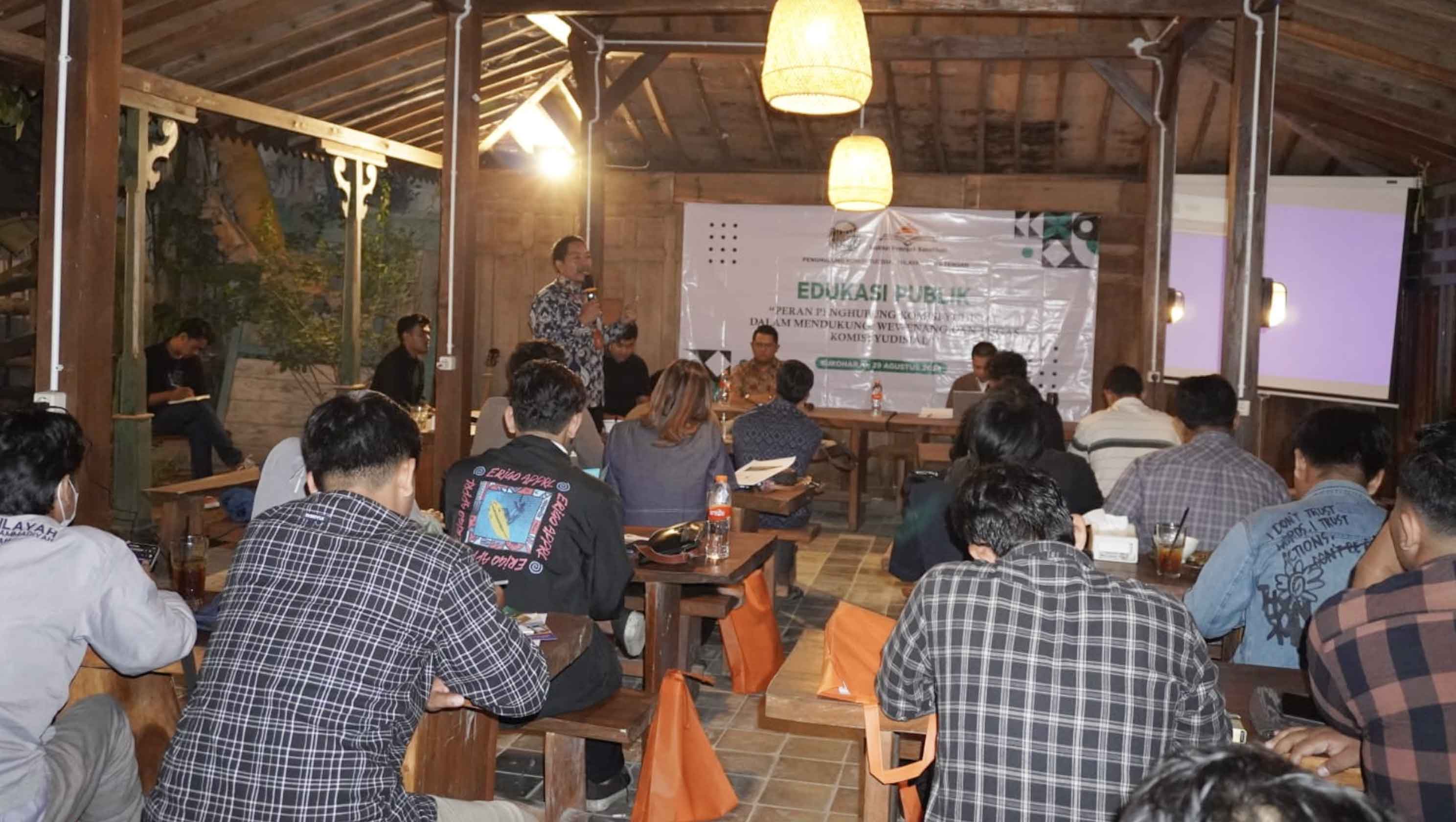 Penghubung KY Jateng Gelar Edukasi Publik Bahas Optimalisasi Peran Penghubung KY