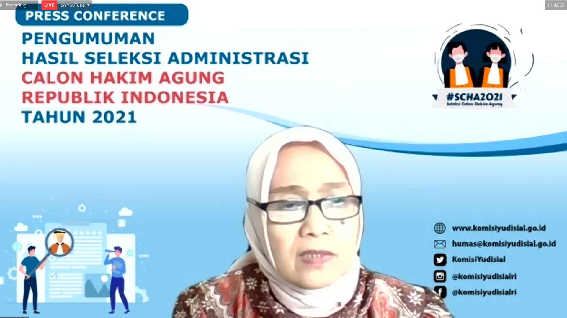 116 Orang Lolos Seleksi Administrasi Calon Hakim Agung 116 Orang Lolos Seleksi Administrasi Calon Hakim Agung