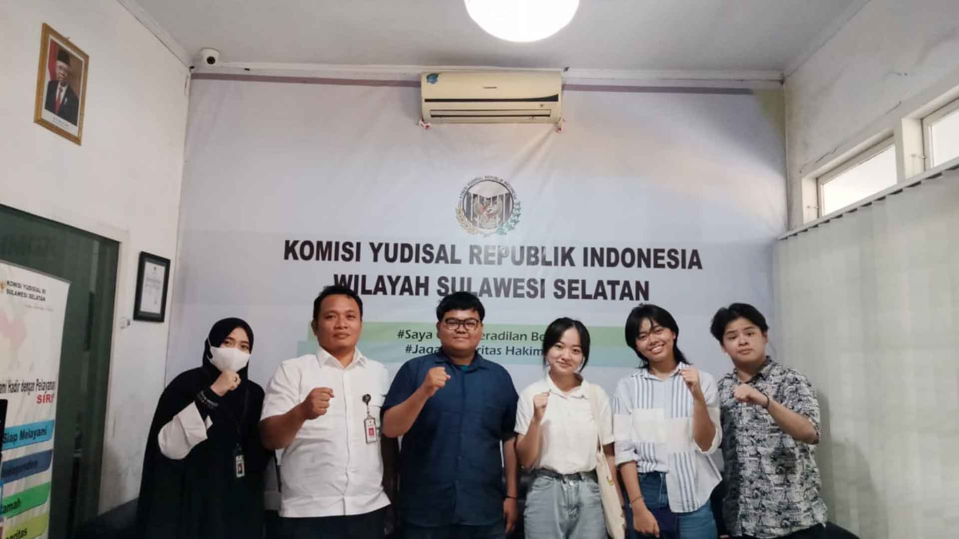 Penghubung KY Sulsel Terima Kunjungan Jejaring Dari Universitas Atmajaya