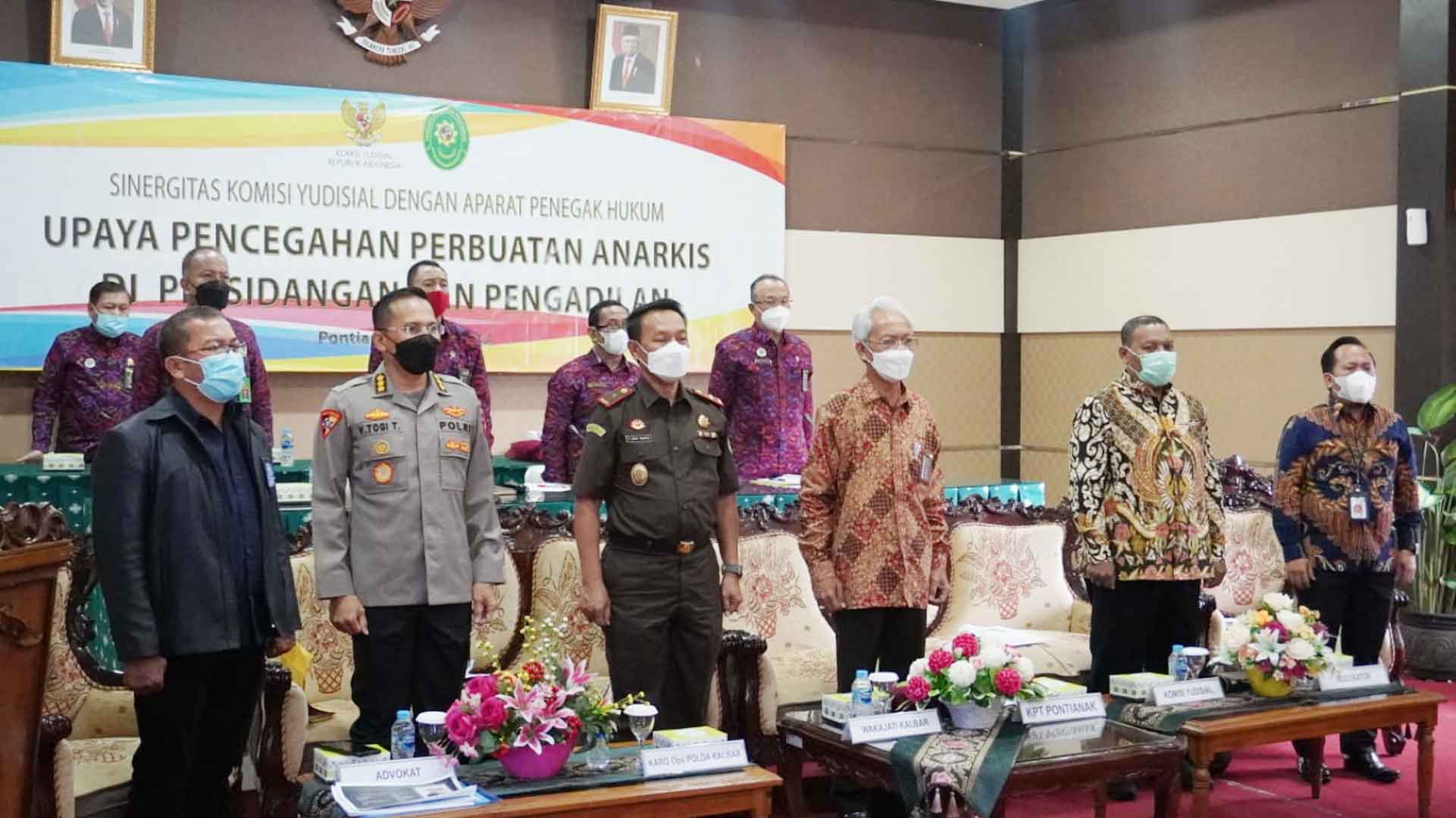 KY Gelar Sinergisitas dengan Aparatur Penegak Hukum dan Pemda Pontianak