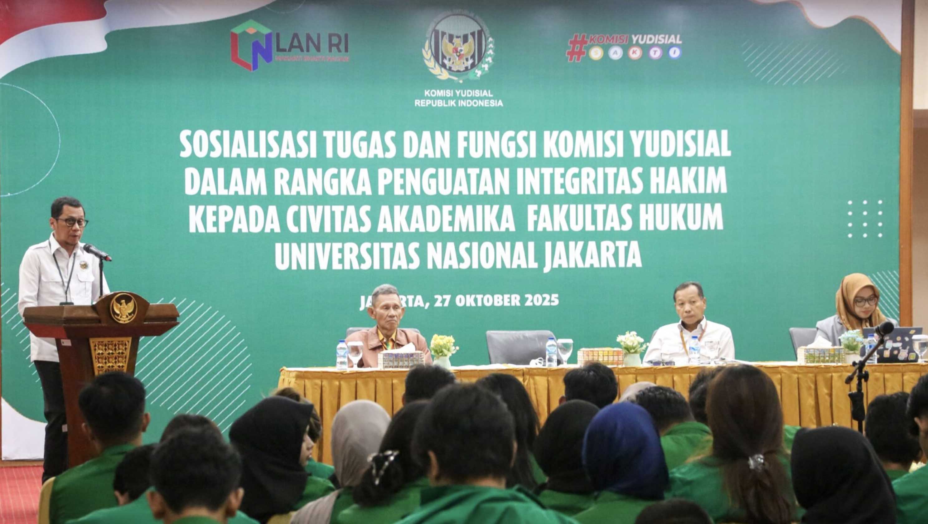 KY Ajak Mahasiswa Jaga Integritas Hakim KY Ajak Mahasiswa Jaga Integritas Hakim