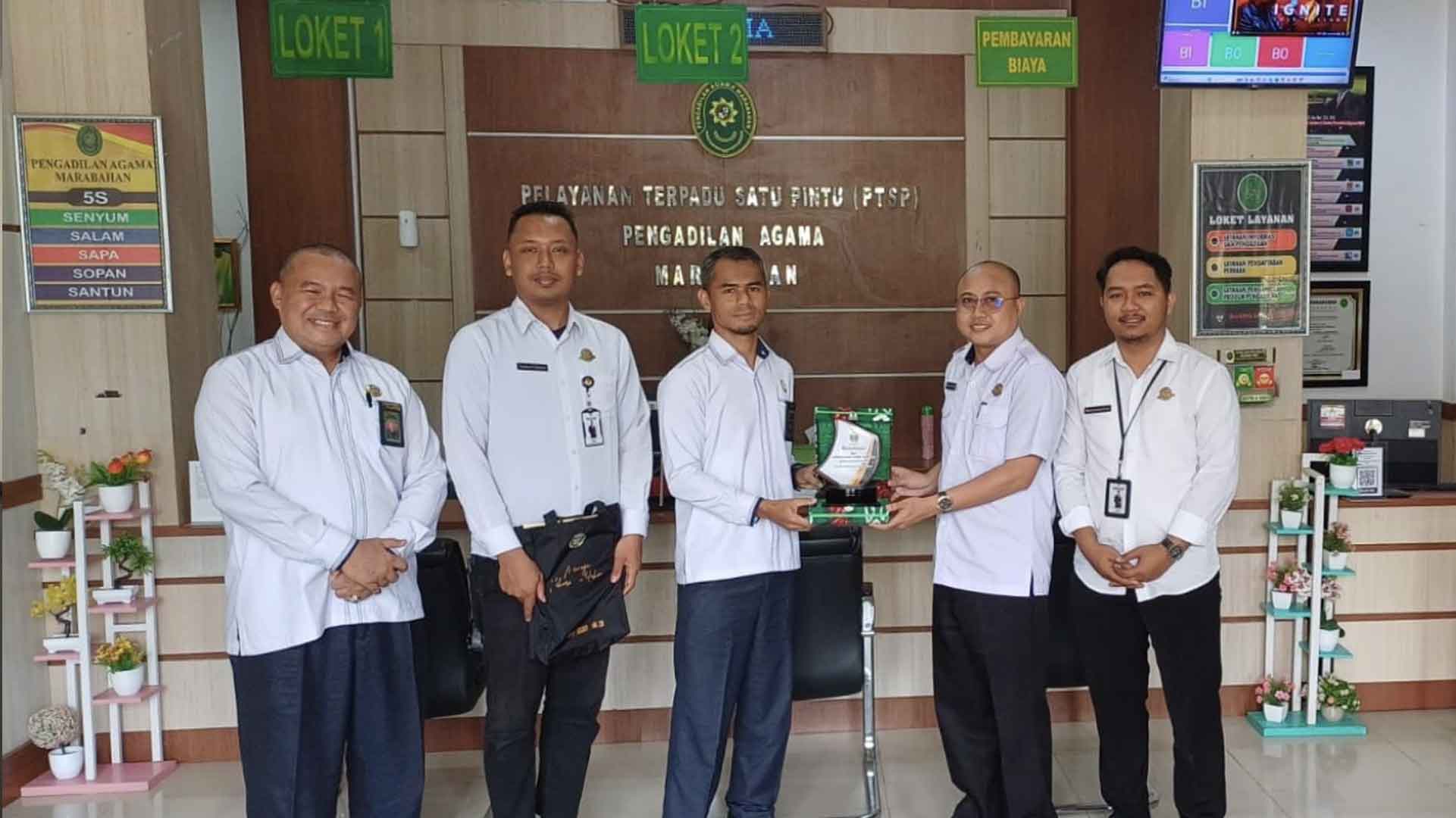 Penghubung KY Kalsel Audiensi ke PA Marabahan Penghubung KY Kalsel Audiensi ke PA Marabahan