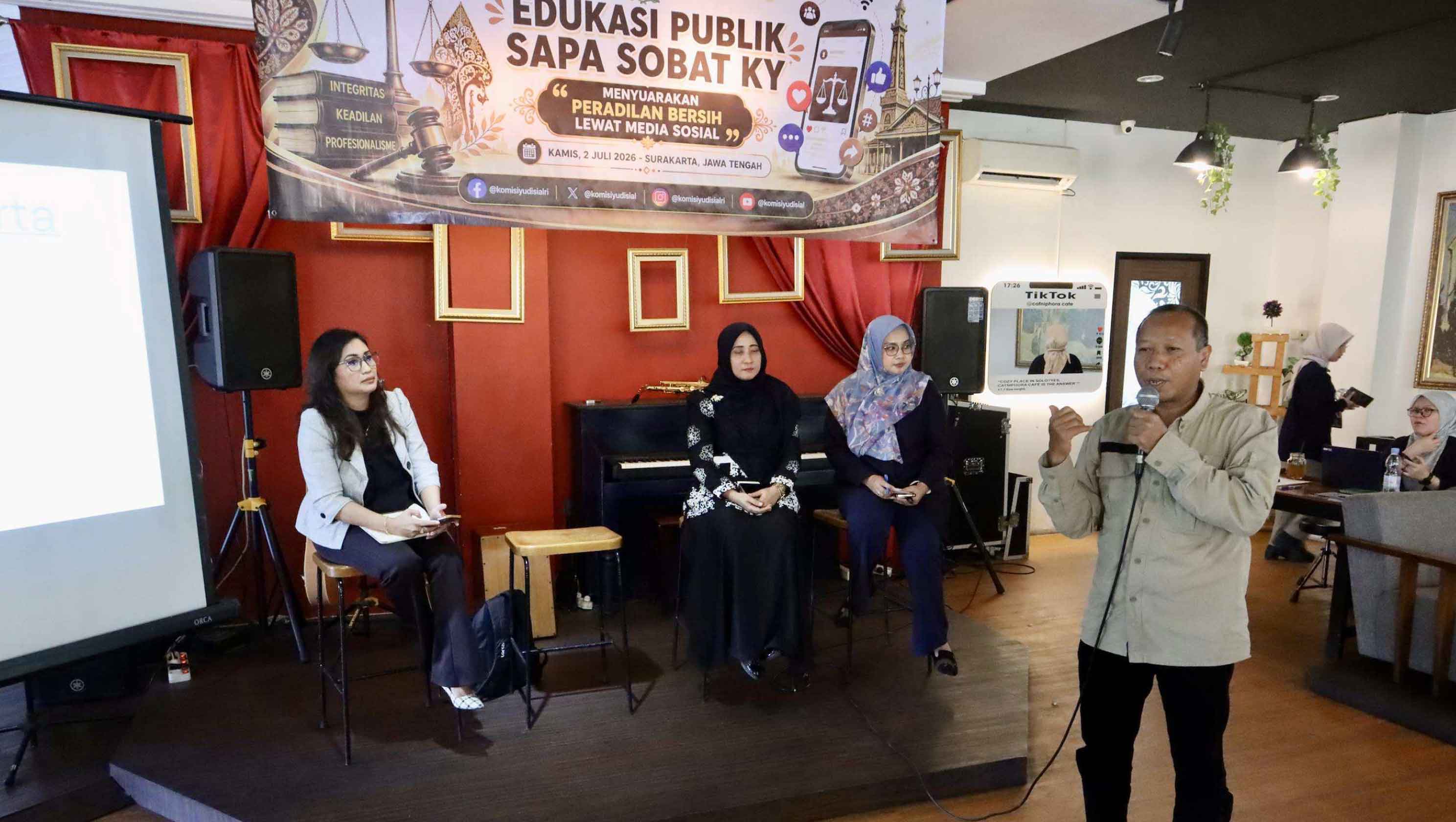 KY Ajak Generasi Muda Kota Surakarta Suarakan Peradilan Bersih di Medsos