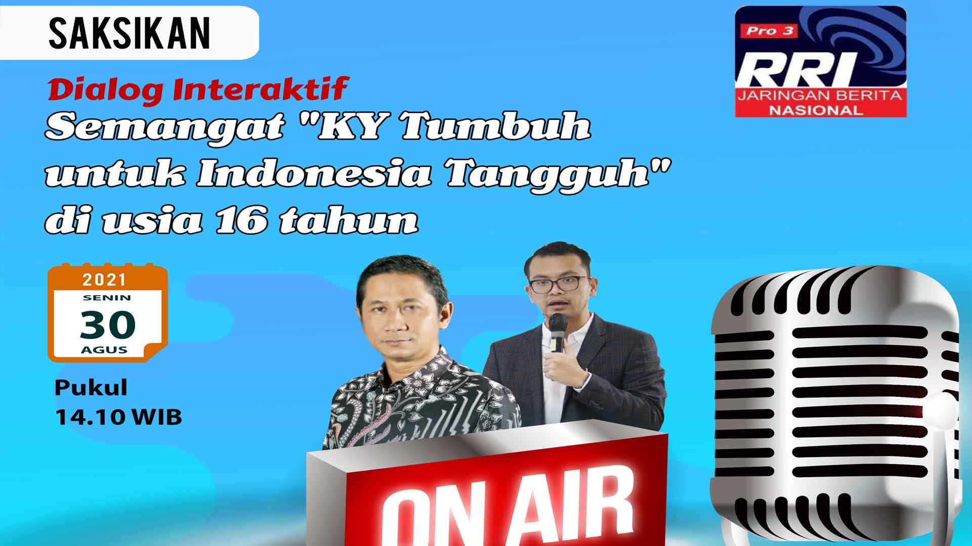 16 Tahun KY Semakin Semangat Capai Mimpi Reformasi 16 Tahun KY Semakin Semangat Capai Mimpi Reformasi