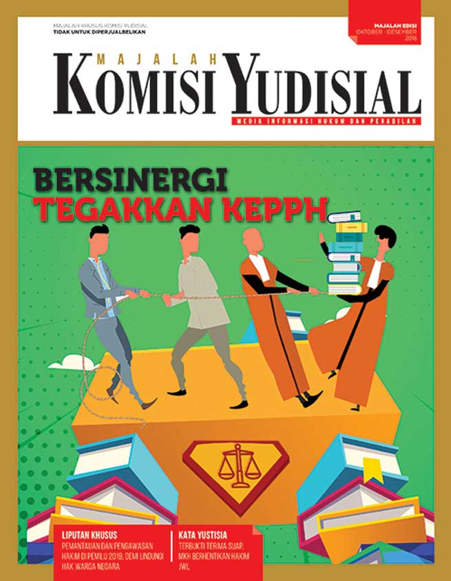 Majalah Komisi Yudisial edisi Oktober-Desember 2018
