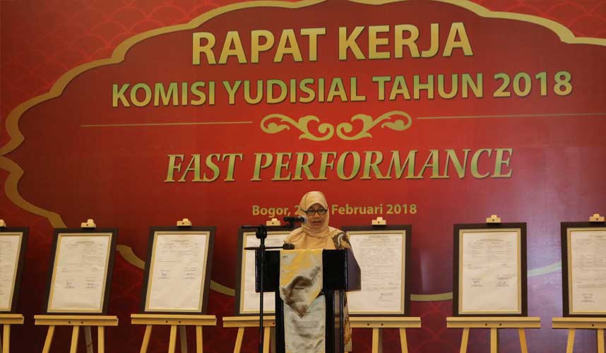 Rapat Kerja KY Tahun 2018: Hasil Raker adalah Komitmen yang Harus Dilaksanakan Rapat Kerja KY Tahun 2018: Hasil Raker adalah Komitmen yang Harus Dilaksanakan