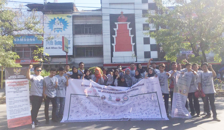 Penghubung KY Sulsel Kenalkan KY di CFD Penghubung KY Sulsel Kenalkan KY di CFD