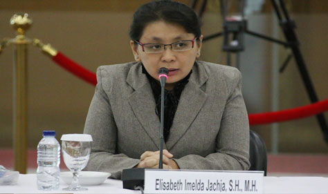 Calon Hakim ad hoc PHI Elisabeth Imelda Jachja: Hakim Harus Bersikap Imparsial Calon Hakim ad hoc PHI Elisabeth Imelda Jachja: Hakim Harus Bersikap Imparsial
