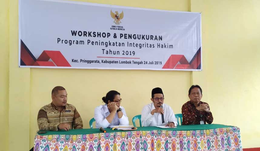 KY Lakukan Pengukuran Kepercayaan publik terhadap Hakim di Lombok KY Lakukan Pengukuran Kepercayaan publik terhadap Hakim di Lombok