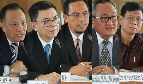 DPR Setujui Semua CHA Usulan KY DPR Setujui Semua CHA Usulan KY