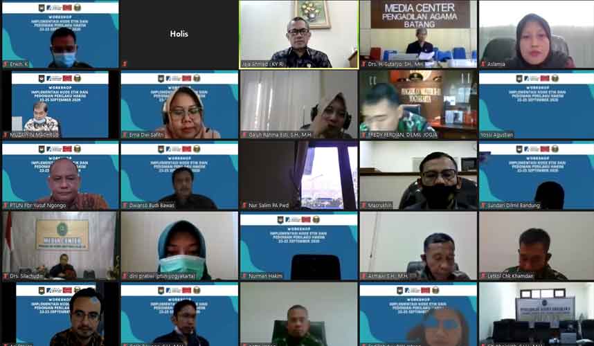 Ketua KY Harap Pengadilan Tetap Layani Masyarakat di Masa Pandemi Ketua KY Harap Pengadilan Tetap Layani Masyarakat di Masa Pandemi