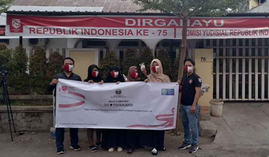 Peringati HUT RI dan KY, Penghubung KY Sulsel Adakan Road Campaign Peringati HUT RI dan KY, Penghubung KY Sulsel Adakan Road Campaign