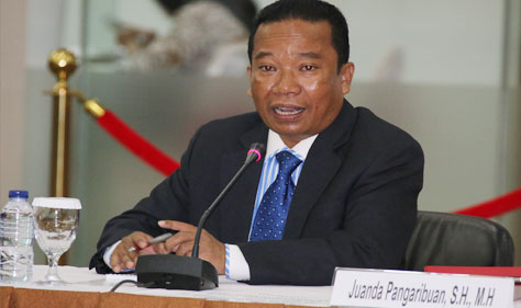 Calon Hakim ad hoc PHI di MA Juanda Pangaribuan: Hakim ad hoc PHI Tidak Boleh Memihak Calon Hakim ad hoc PHI di MA Juanda Pangaribuan: Hakim ad hoc PHI Tidak Boleh Memihak