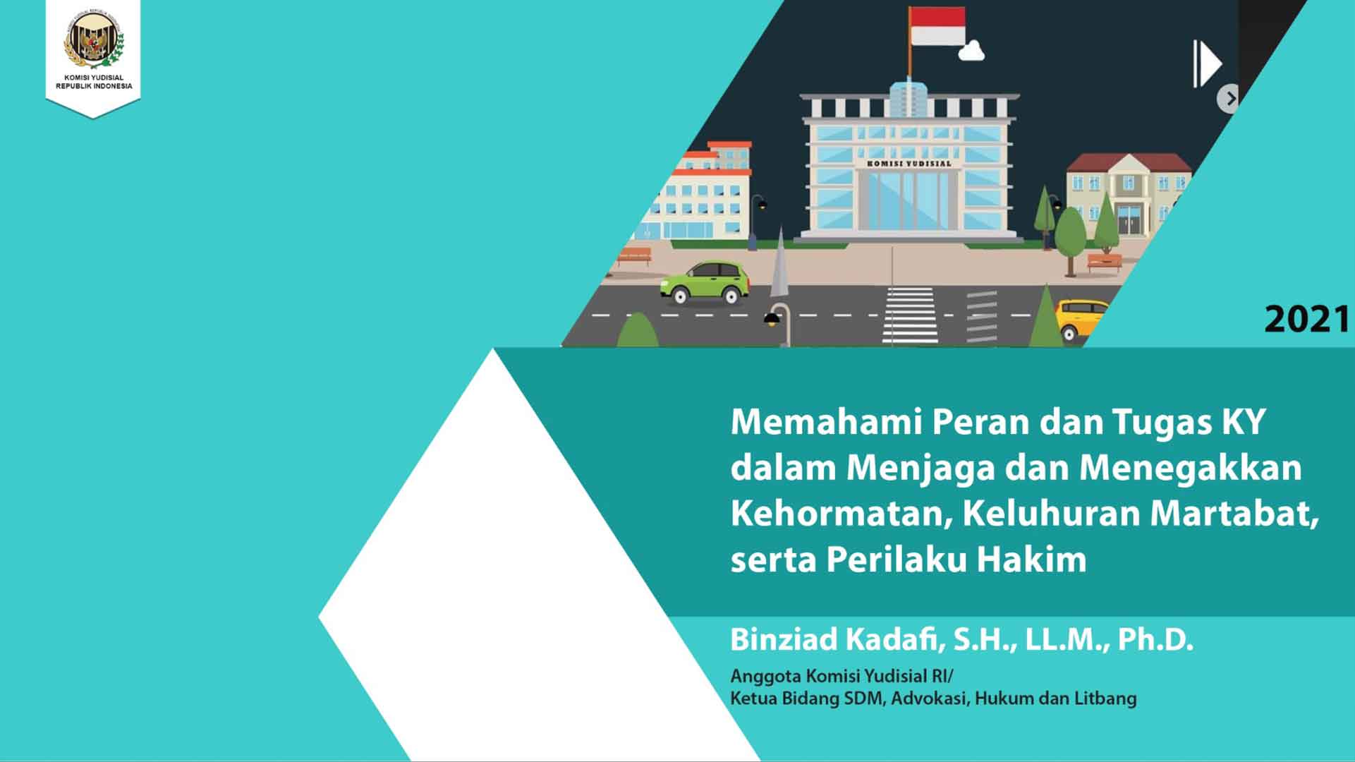 Anggota KY Binziad Kadafi Jelaskan Fungsi KY Kepada Hakim Peradilan Umum Anggota KY Binziad Kadafi Jelaskan Fungsi KY Kepada Hakim Peradilan Umum