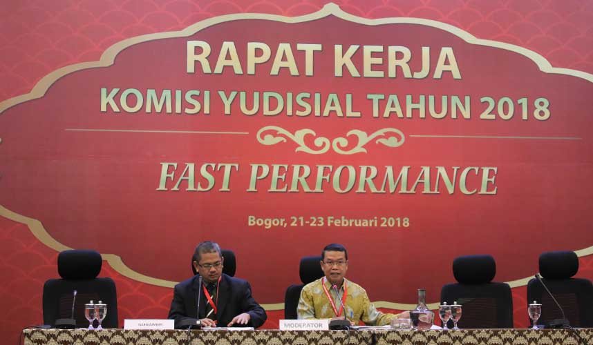 Rapat Kerja KY Tahun 2018: KY Berkomitmen Tingkatkan Pelayanan Publik