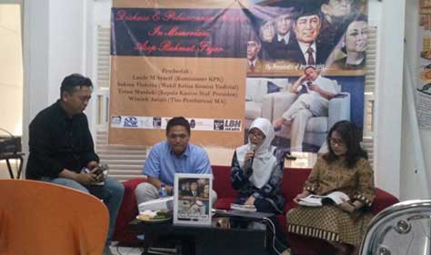 Testimoni untuk Mantan Jubir KY Asep Rahmat Fajar Testimoni untuk Mantan Jubir KY Asep Rahmat Fajar