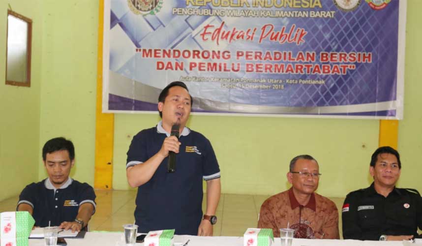 Peradilan Bersih Melalui Pemilu Bermartabat Peradilan Bersih Melalui Pemilu Bermartabat