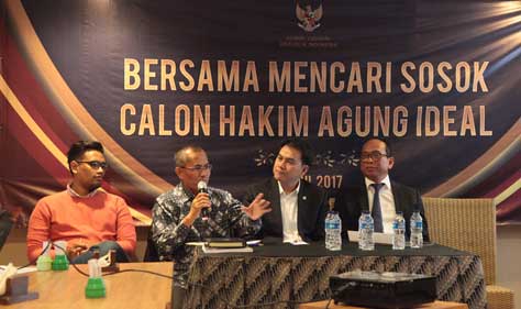 KY, MA, dan DPR Diskusi Bersama Mencari Sosok CHA Ideal