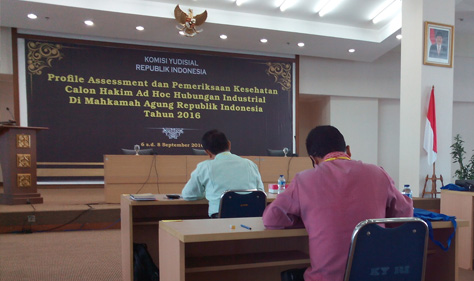 Seleksi Tahap III, KY Loloskan 5 Calon Hakim Ad hoc Hubungan Industrial di MA Seleksi Tahap III, KY Loloskan 5 Calon Hakim Ad hoc Hubungan Industrial di MA