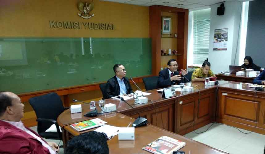 Mahasiswa Gapokjar Kunjungi KY Mahasiswa Gapokjar Kunjungi KY