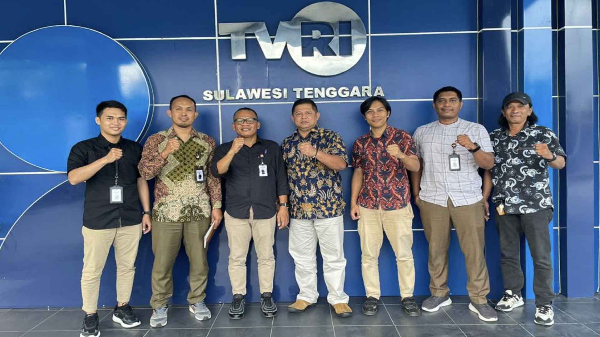 Perkuat Relasi dengan Media, Penghubung KY Sultra Kunjungi LPP TVRI Sultra