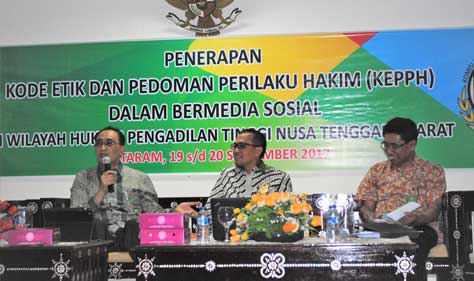 Tidak Bijak di Medsos, Hakim Rentan Langgar Butir Tiga KEPPH Tidak Bijak di Medsos, Hakim Rentan Langgar Butir Tiga KEPPH
