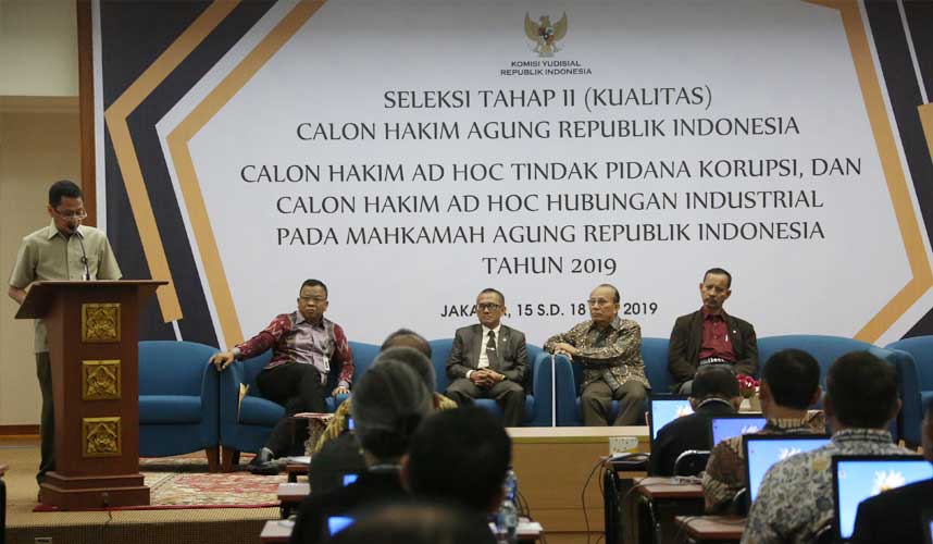 69 Calon Hakim Agung Jalani Seleksi Kualitas 69 Calon Hakim Agung Jalani Seleksi Kualitas