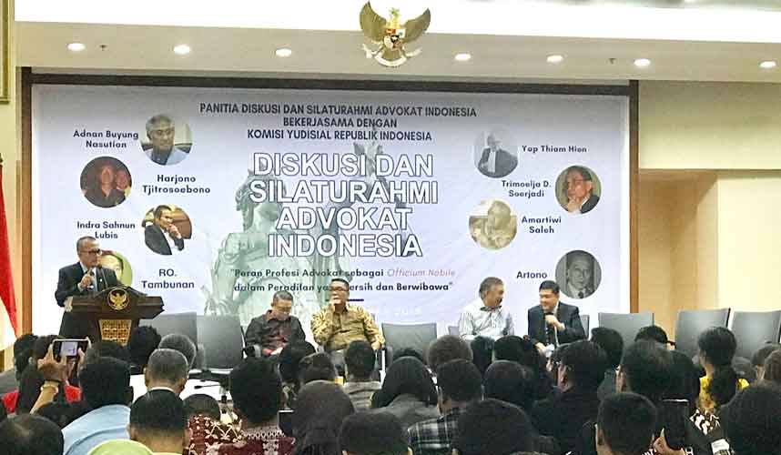 Perlu Sinergi APH dan Advokat dalam Penegakan Hukum Perlu Sinergi APH dan Advokat dalam Penegakan Hukum