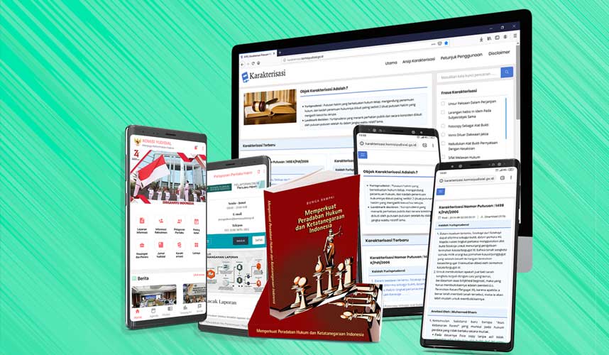 Jadi Program Nasional, KY Luncurkan Aplikasi Karakterisasi Putusan Jadi Program Nasional, KY Luncurkan Aplikasi Karakterisasi Putusan