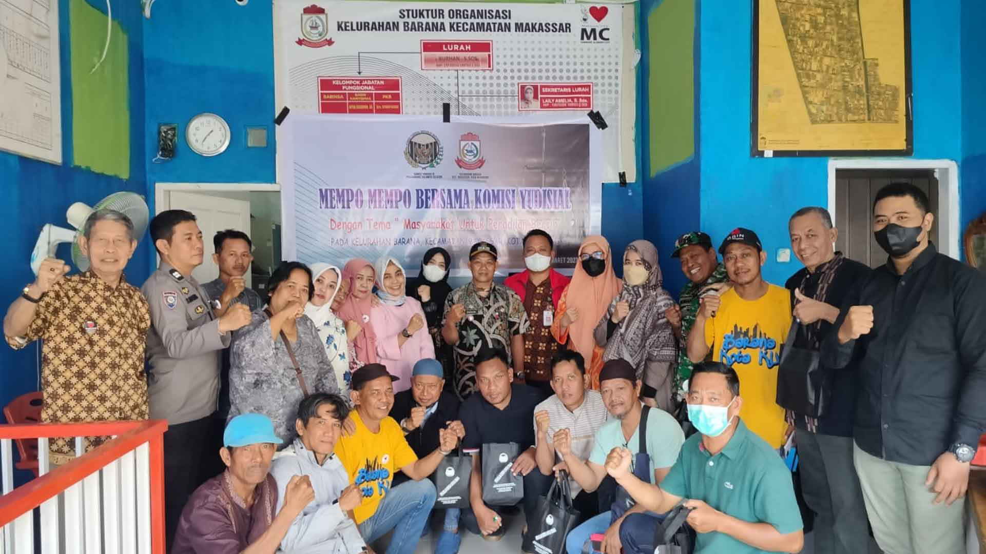 Penghubung KY Sulsel Mempo-Mempo di Kelurahan Barana Penghubung KY Sulsel Mempo-Mempo di Kelurahan Barana
