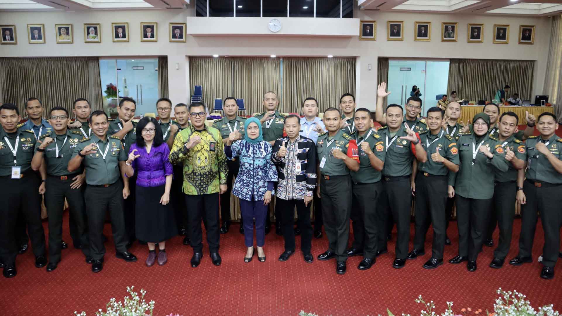 KY Terima Kedatangan Cakim PPC Terpadu Lingkungan Peradilan Militer