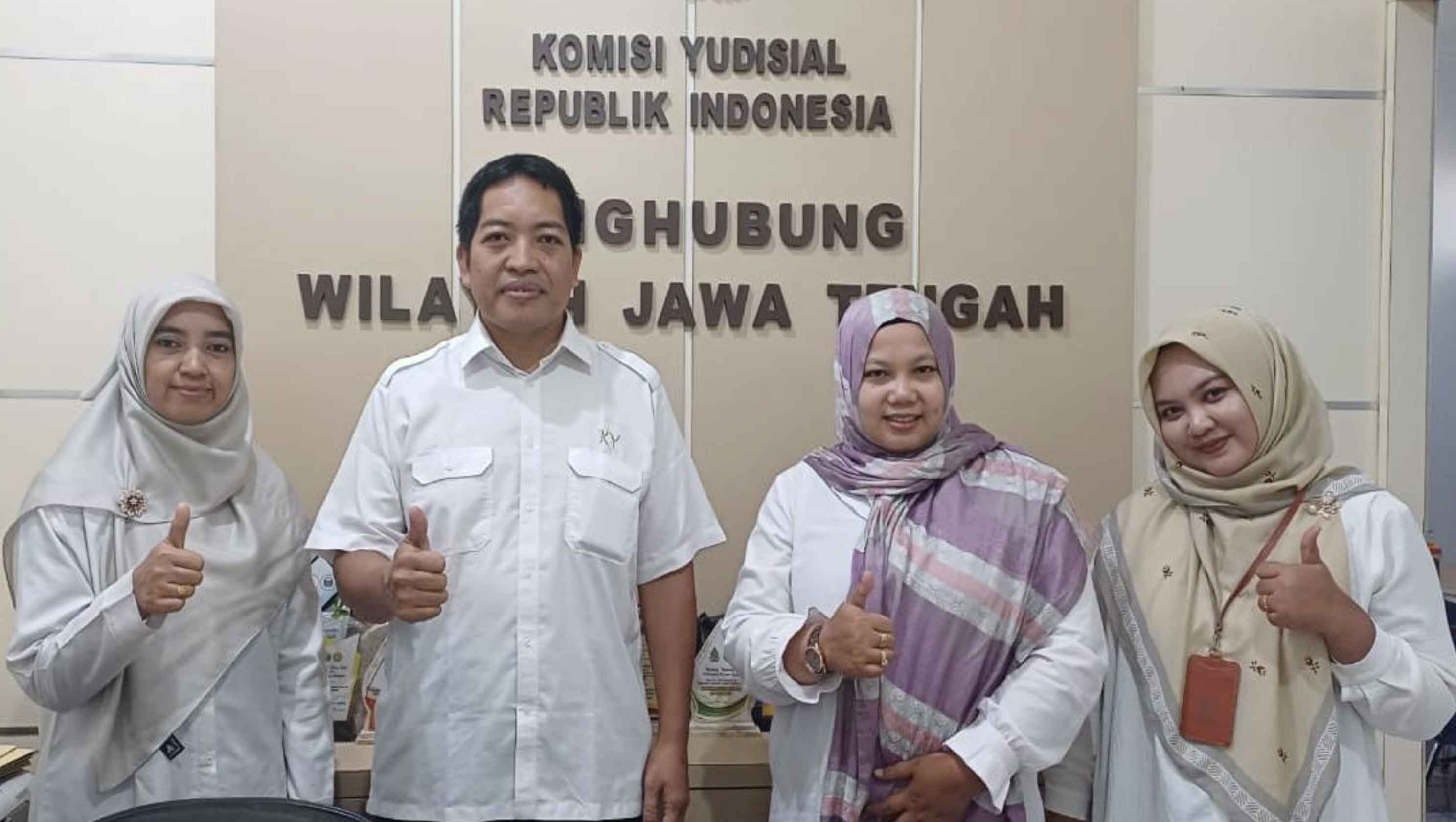 FASYA UIN Gus Dur Pekalongan Bahas Peluang Kerja Sama dengan Penghubung KY Jateng