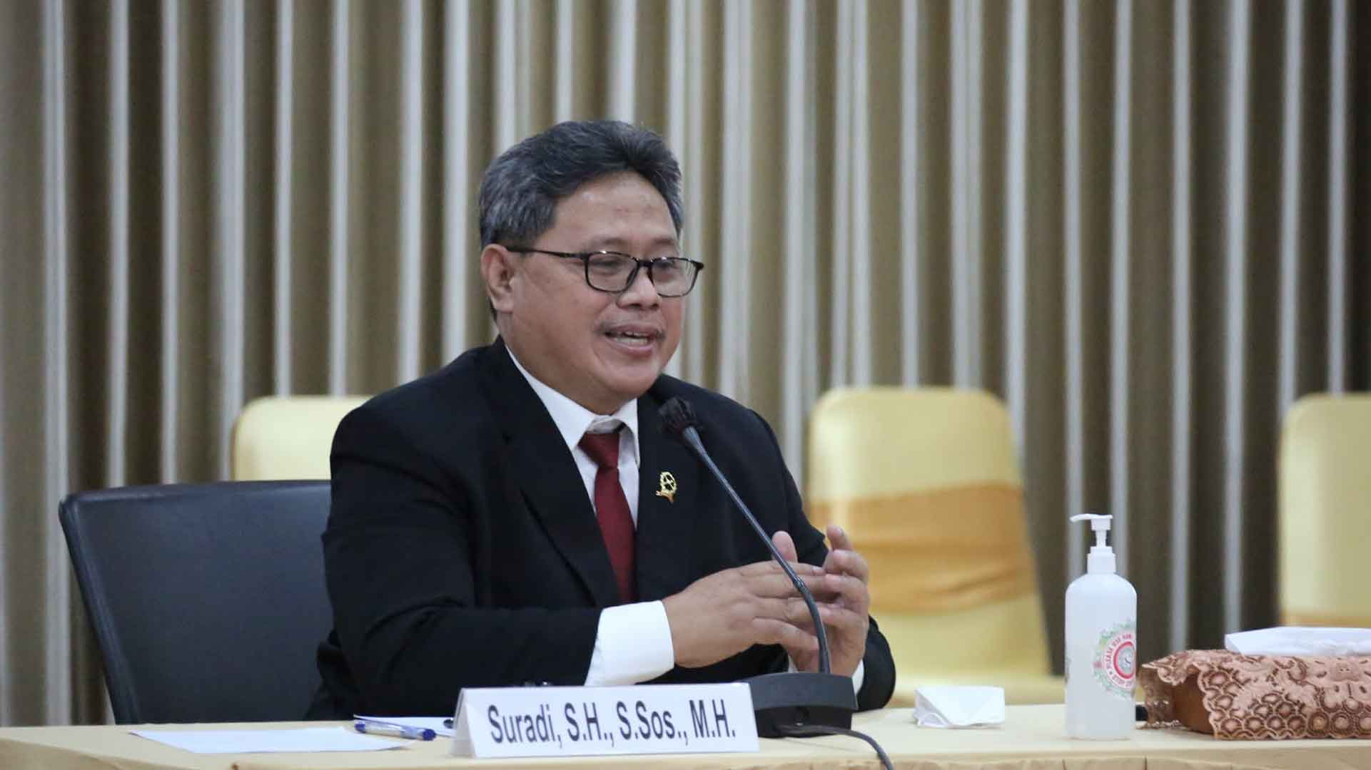 CHA Suradi: Monitoring Minutasi Berkas Perkara Perlu Dioptimalkan CHA Suradi: Monitoring Minutasi Berkas Perkara Perlu Dioptimalkan
