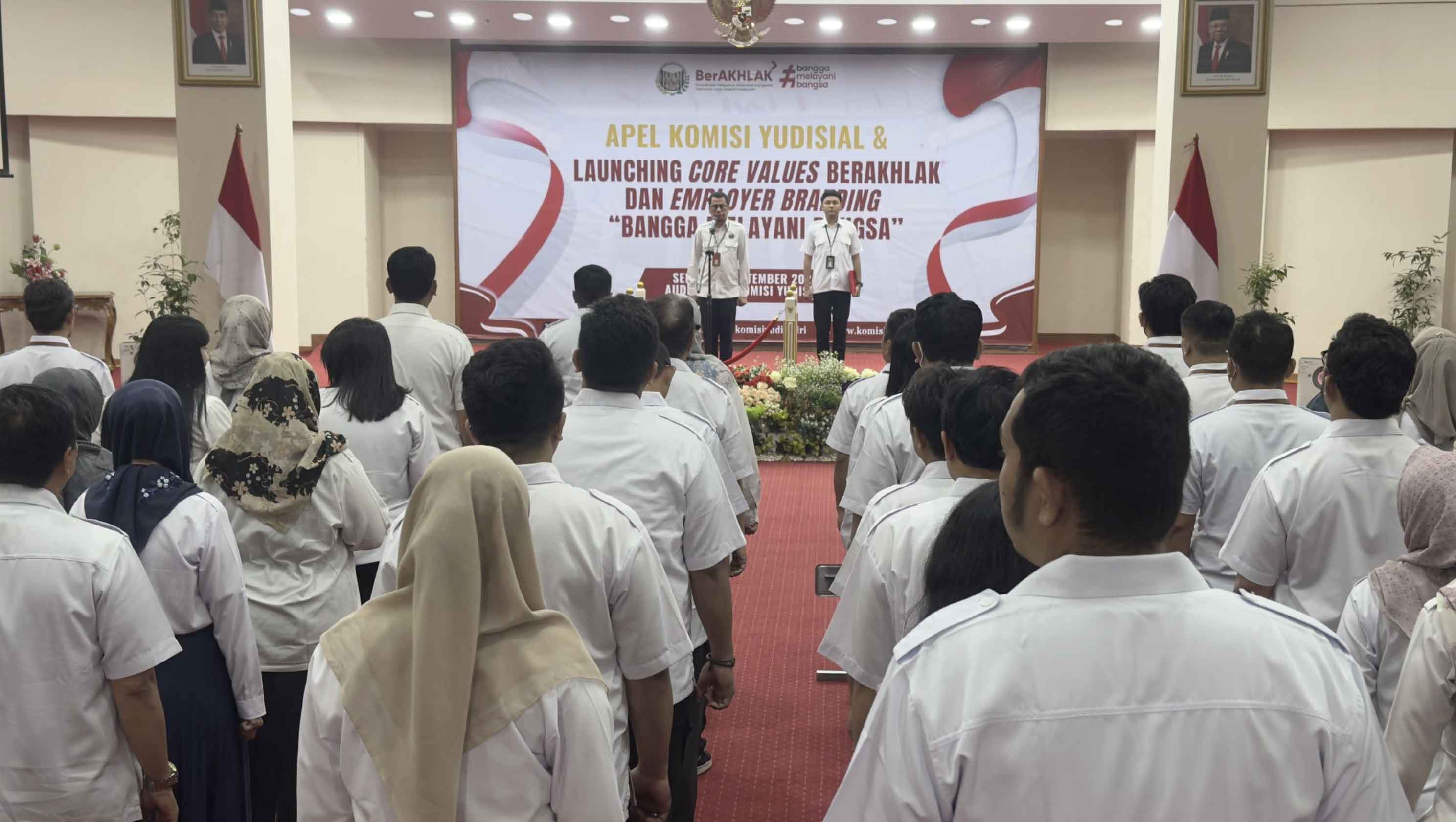 KY Luncurkan Core Values BerAKHLAK dan Employer Branding Bangga Melayani Bangsa KY Luncurkan Core Values BerAKHLAK dan Employer Branding Bangga Melayani Bangsa