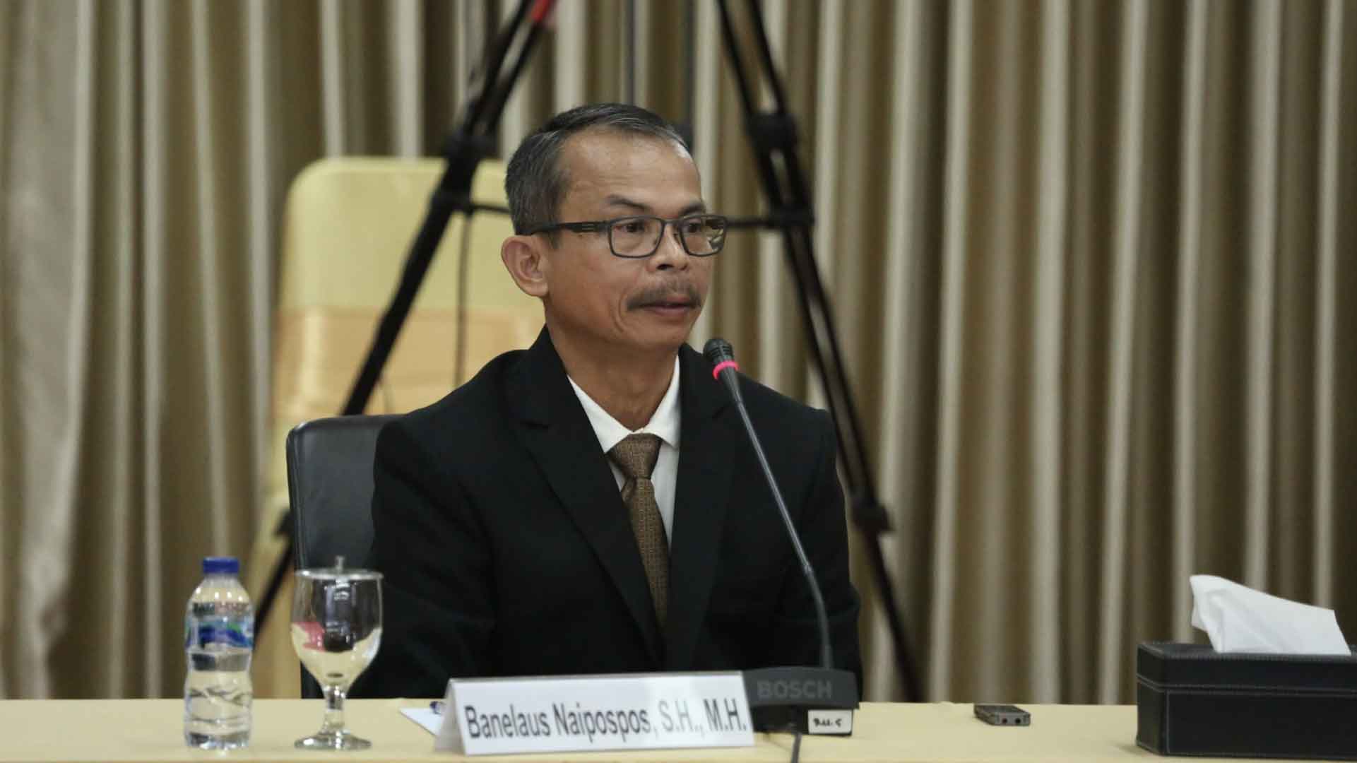 CH ad hoc HAM Banelaus Naipospos: Peradilan HAM untuk Penghormatan dan Penegakan HAM