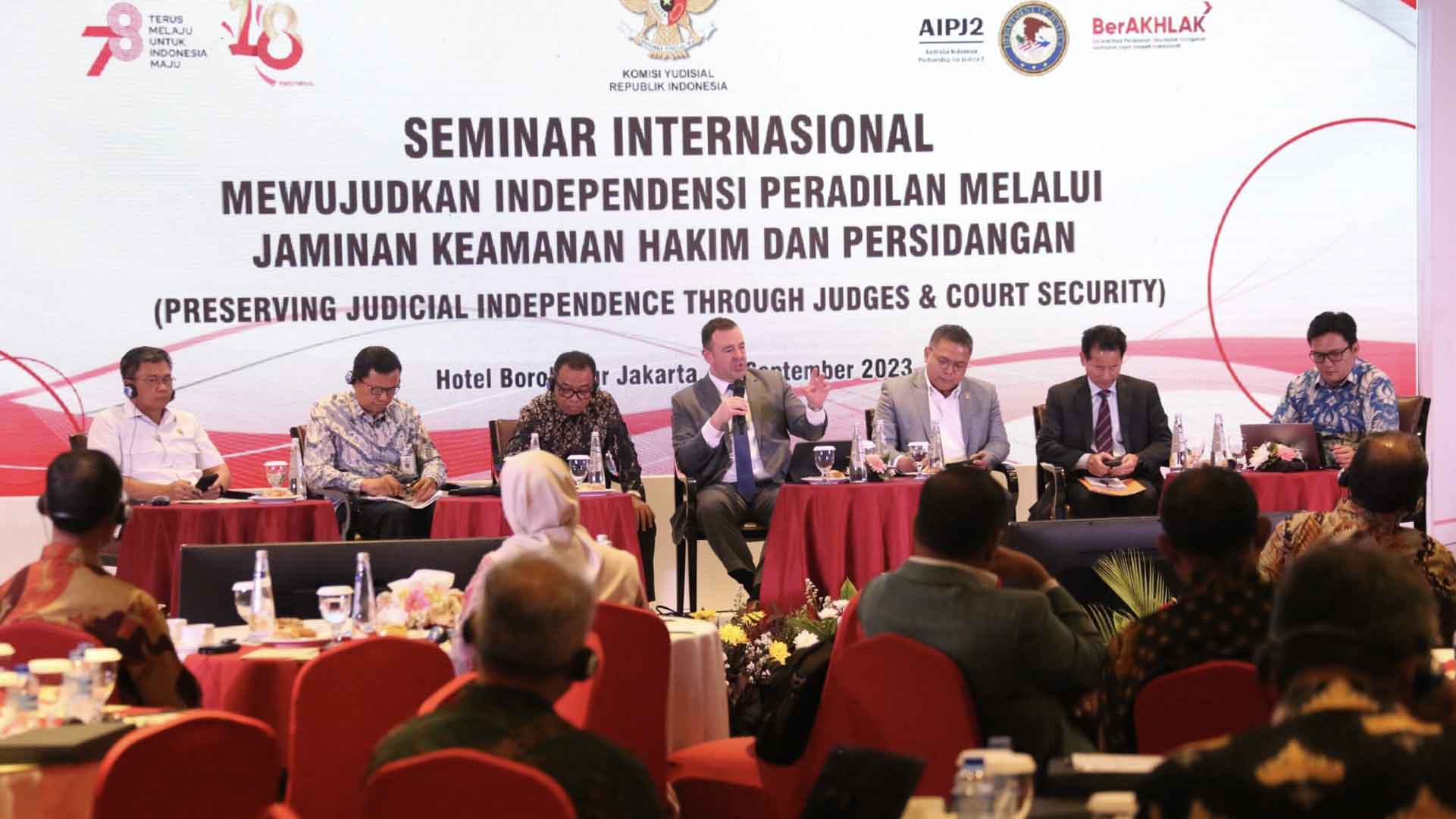 KY Gelar Seminar Internasional Bahas Jaminan Keamanan Hakim dan Persidangan