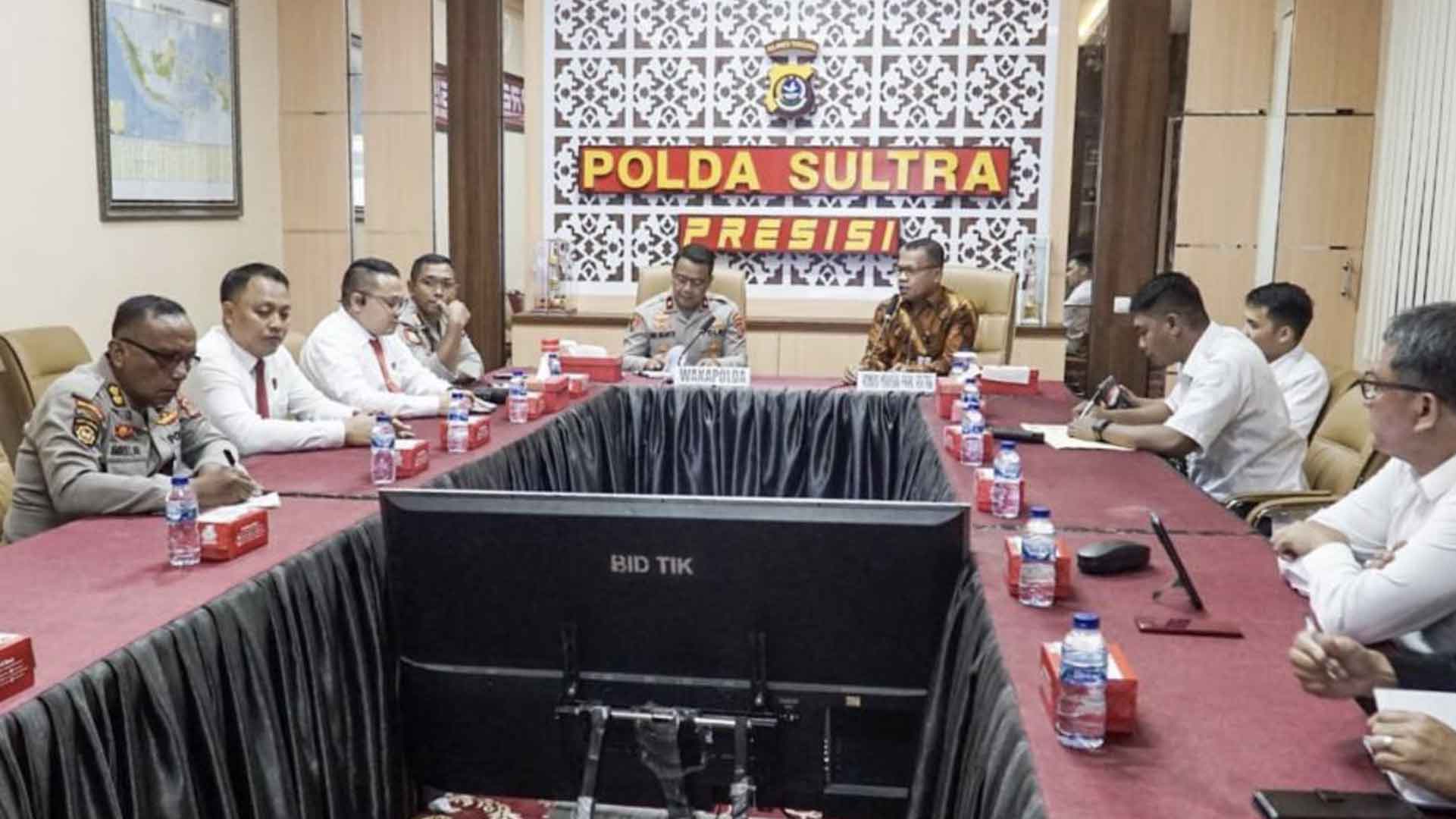 Penghubung KY Sultra Sambangi Polda Sultra