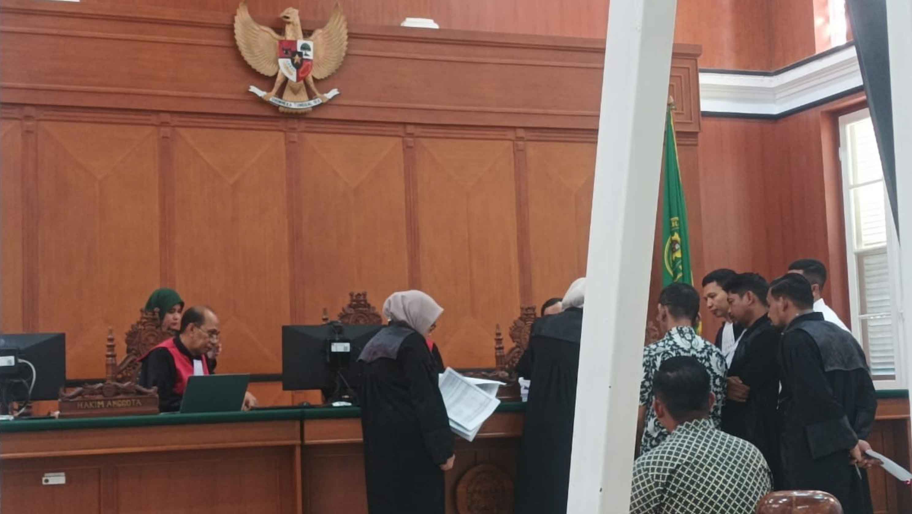 Penghubung KY Sulsel Pantau Sidang Korupsi Proyek Pipa Air Limbah Makassar Penghubung KY Sulsel Pantau Sidang Korupsi Proyek Pipa Air Limbah Makassar