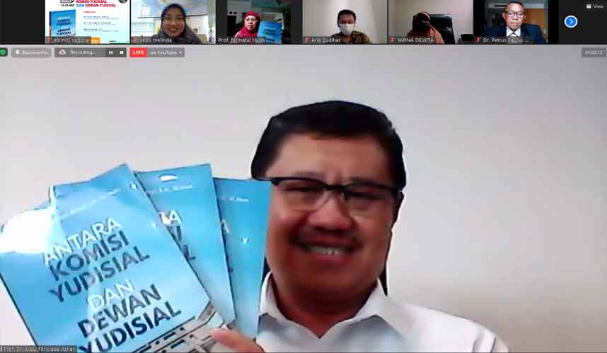 Akhiri Masa Jabatan, Anggota KY Aidul Fitriciada Luncurkan Buku sebagai Kado Perpisahan Akhiri Masa Jabatan, Anggota KY Aidul Fitriciada Luncurkan Buku sebagai Kado Perpisahan
