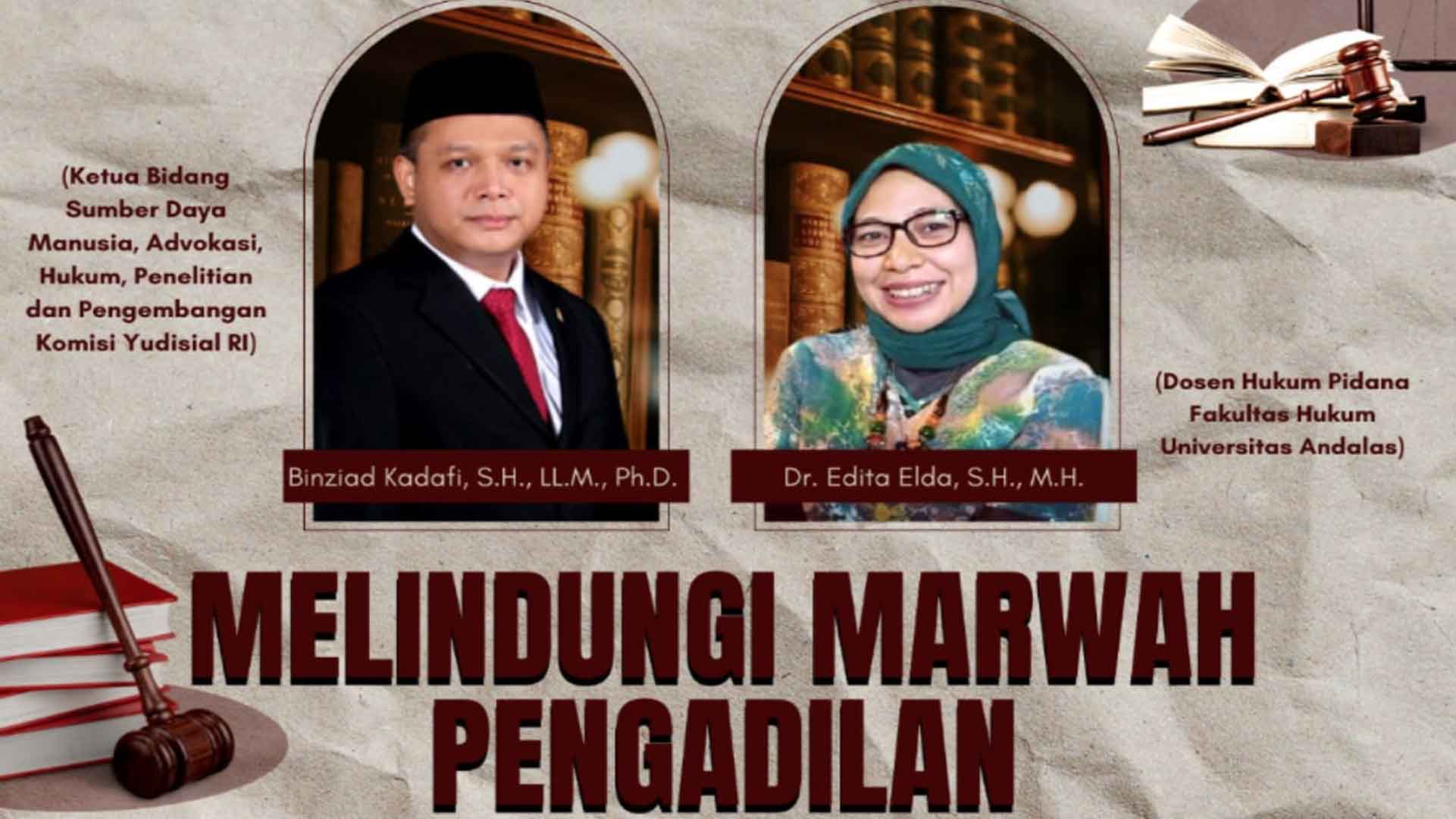 Anggota KY Binziad Kadafi Tegaskan Esensi Perlindungan Hakim Anggota KY Binziad Kadafi Tegaskan Esensi Perlindungan Hakim