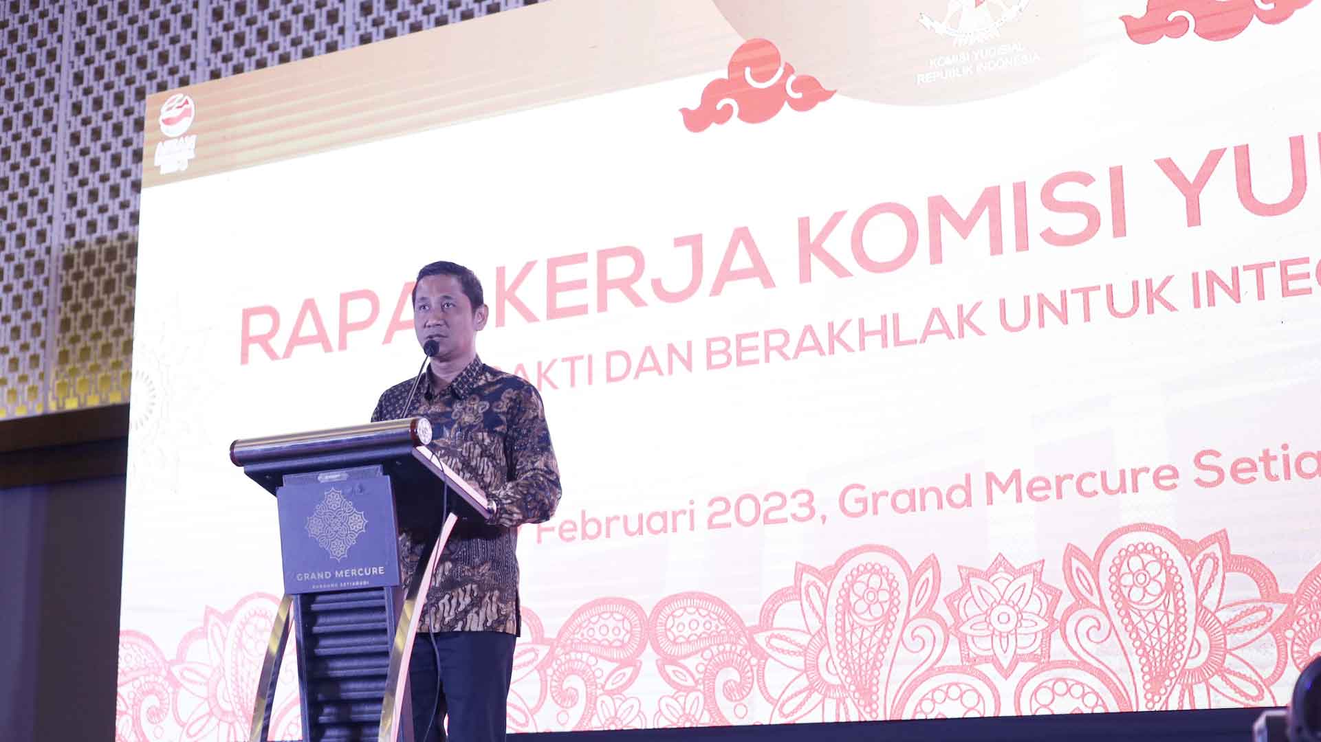 KY Gelar Rapat Kerja Tahun 2023 Bertema Sakti dan Berakhlak KY Gelar Rapat Kerja Tahun 2023 Bertema Sakti dan Berakhlak